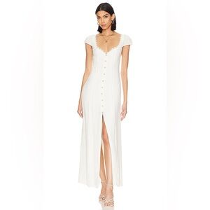 House of Harlow 1960 White Maxi Dress